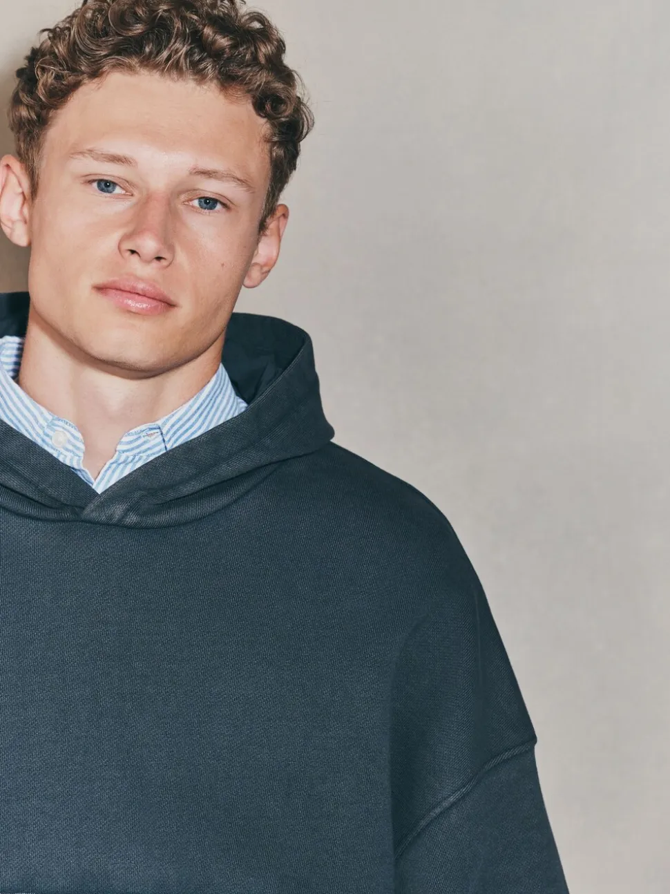 Black EDIT Boxy Fit Heavyweight Hoodie