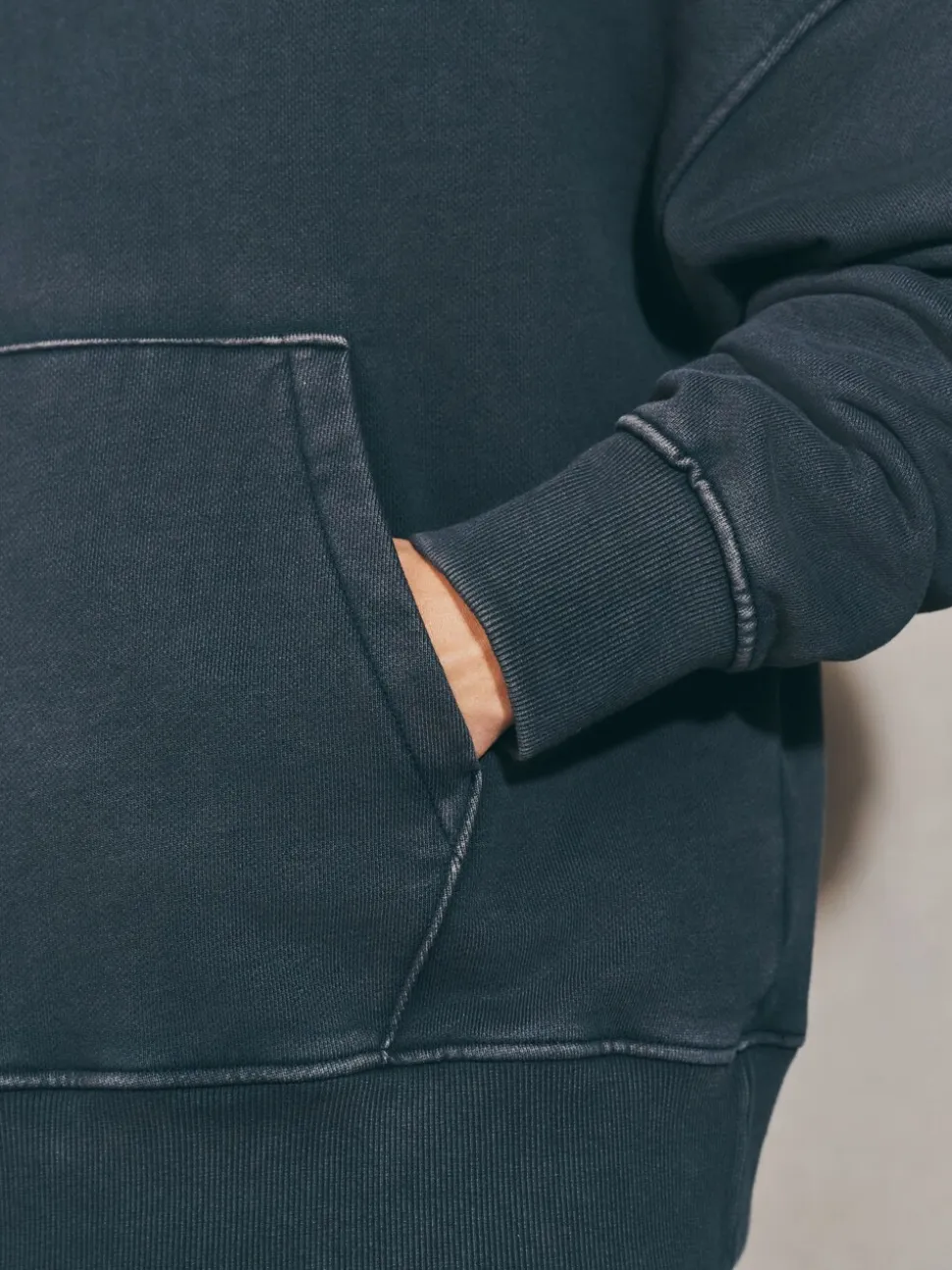 Black EDIT Boxy Fit Heavyweight Hoodie