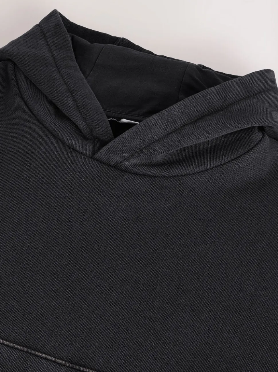 Black EDIT Boxy Fit Heavyweight Hoodie