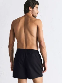 Black Essential 4 Inch Swim Shorts