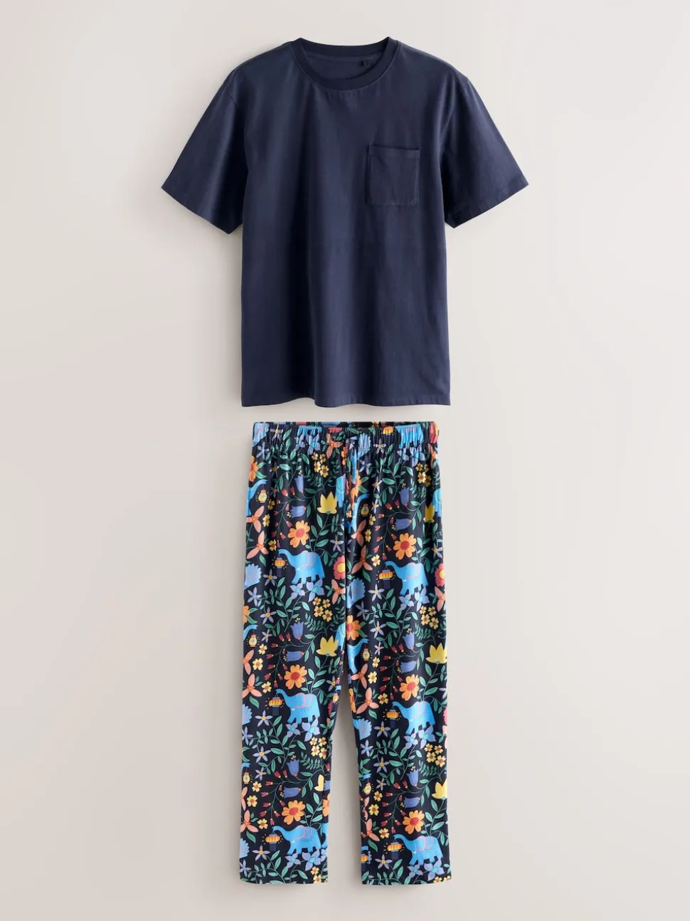 Black Family Matchback Diwali Printed Pyjamas