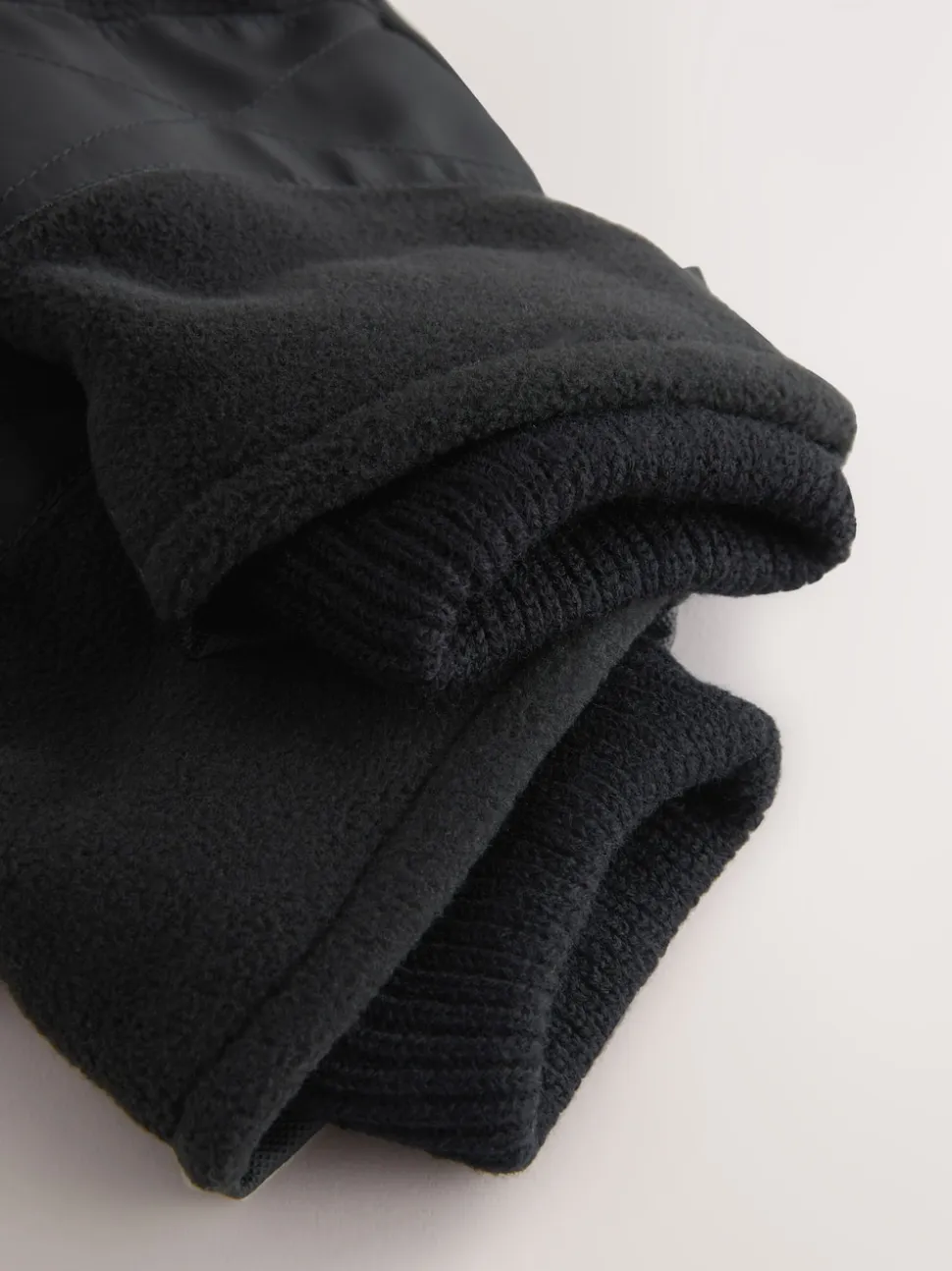 Black Fleece Gloves