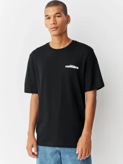 Black Ford Cosworth Hot Hatch Car Graphic T-Shirt