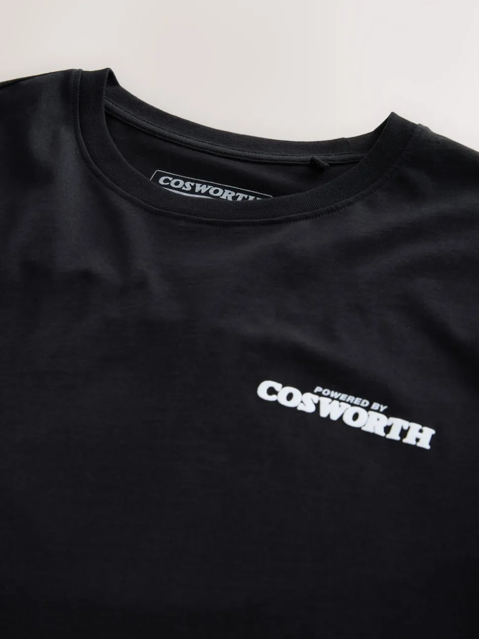 Black Ford Cosworth Hot Hatch Car Graphic T-Shirt