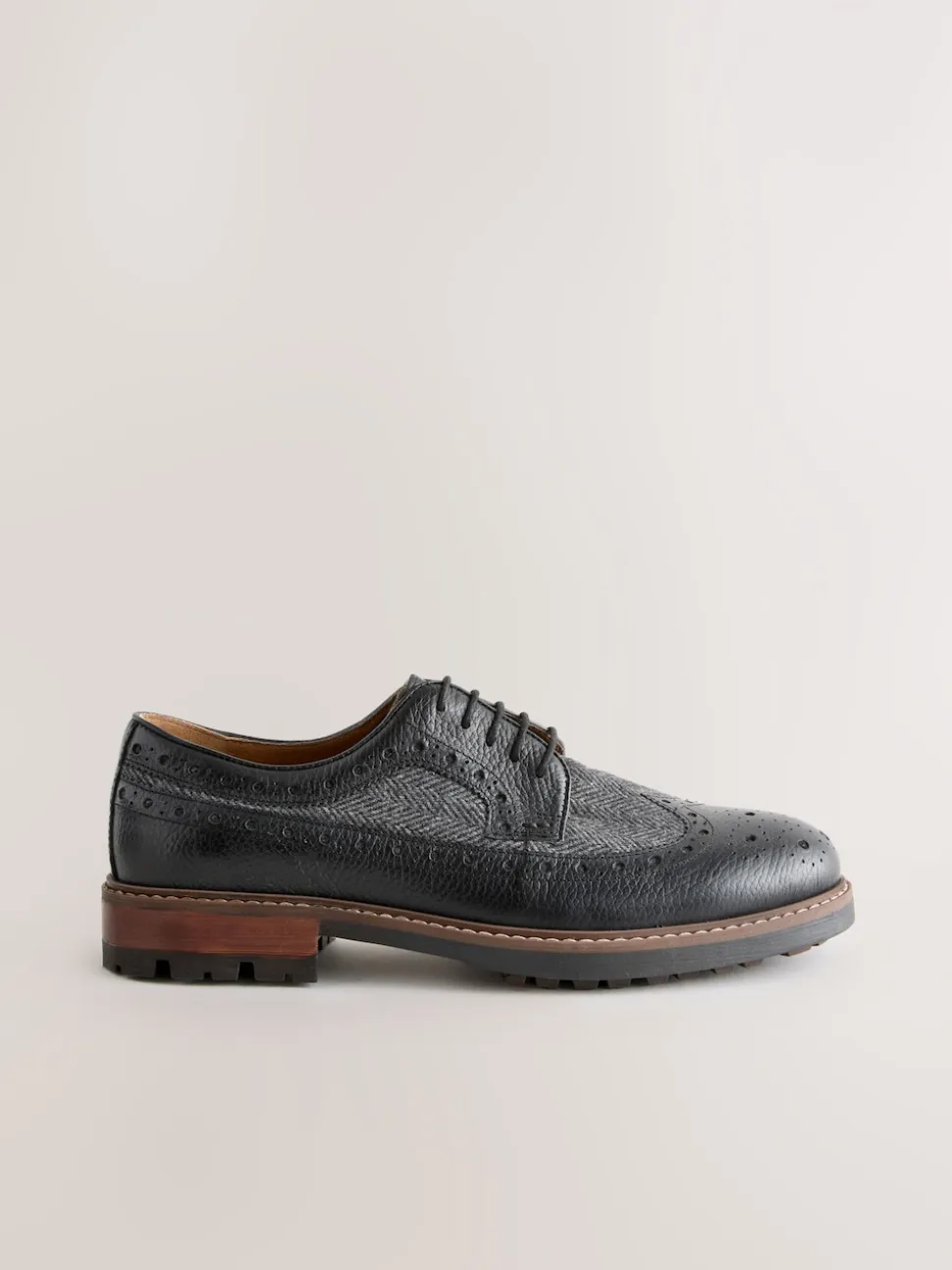 Black Heritage Brogue Shoes