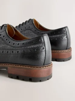 Black Heritage Brogue Shoes