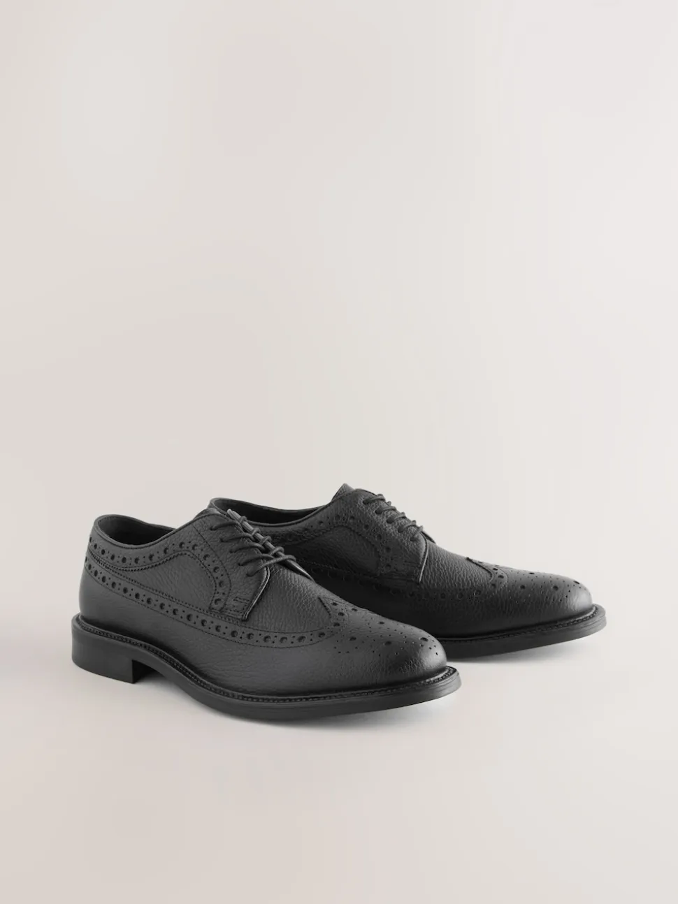 Black Heritage Brogue Shoes