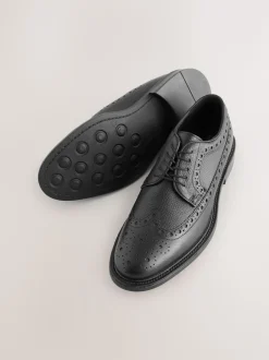 Black Heritage Brogue Shoes