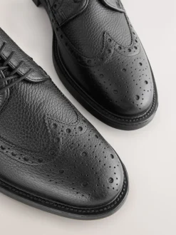 Black Heritage Brogue Shoes