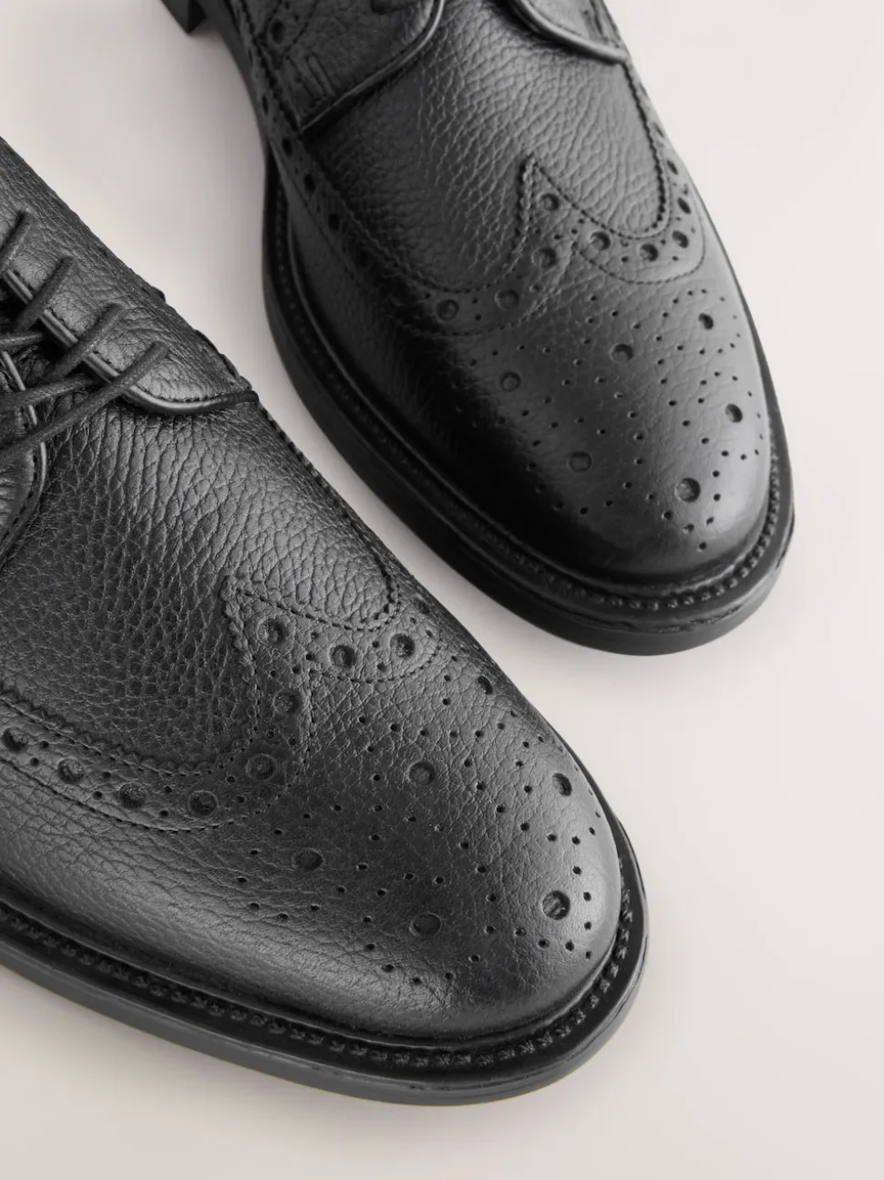 Black Heritage Brogue Shoes