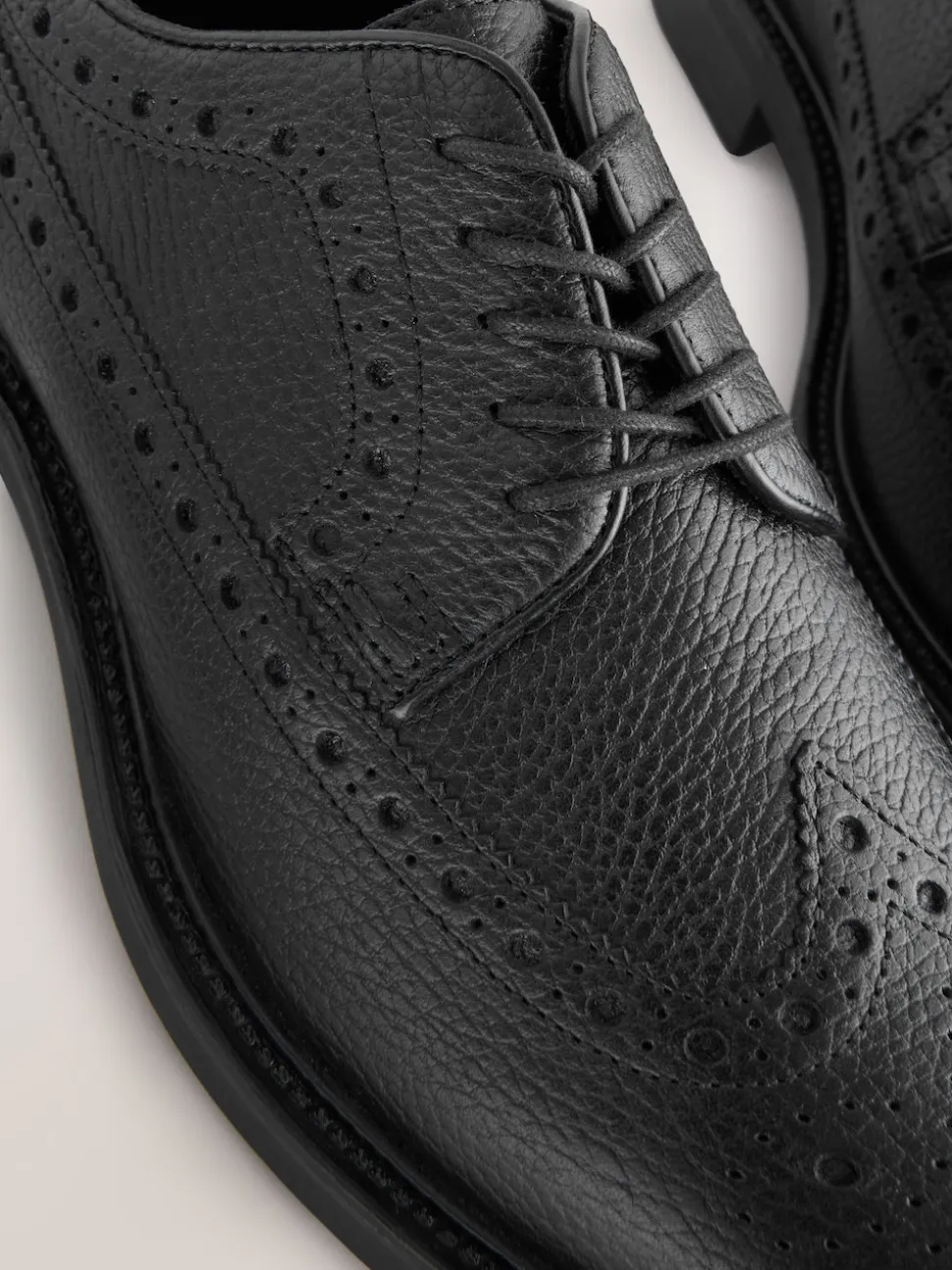 Black Heritage Brogue Shoes