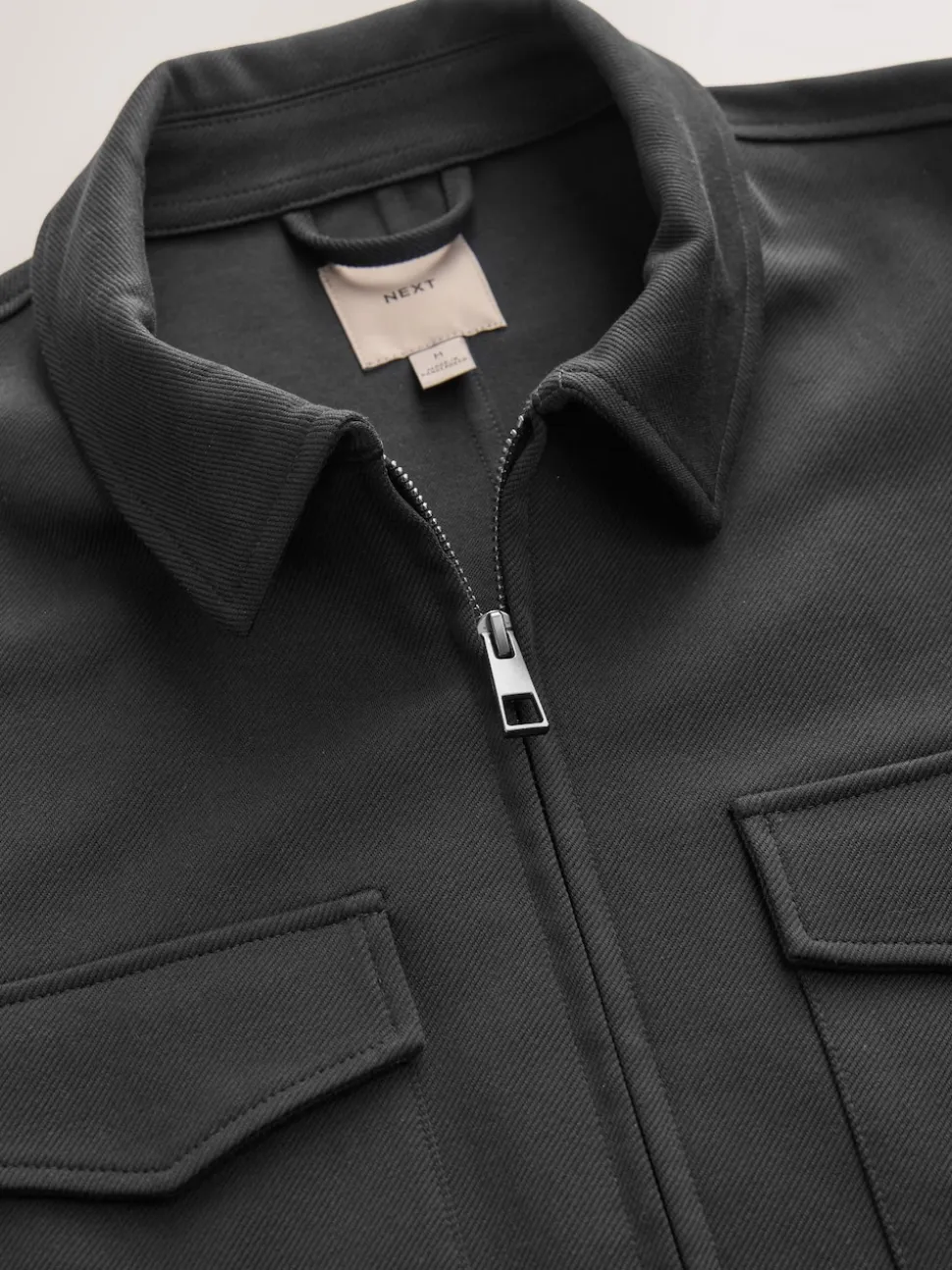 Black Jersey Jacket