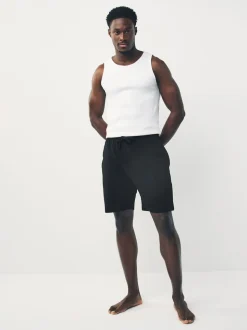 Black Jersey Pyjamas Shorts 3 Pack
