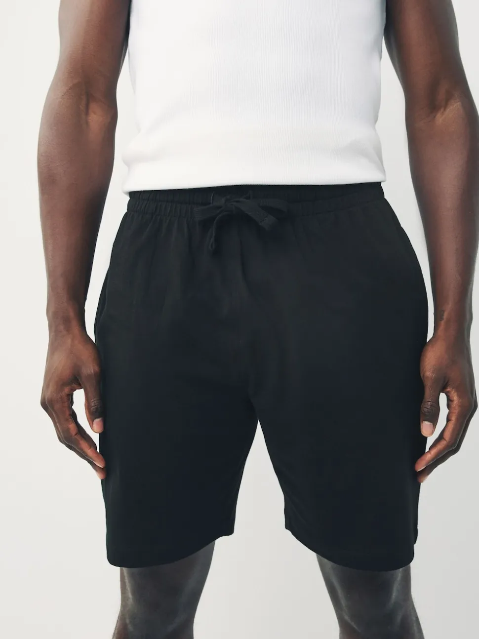 Black Jersey Pyjamas Shorts 3 Pack