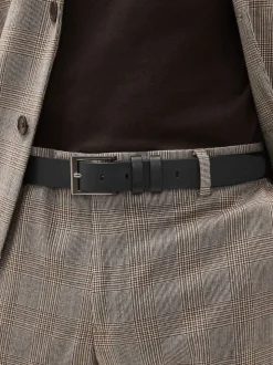 Black Leather Belt