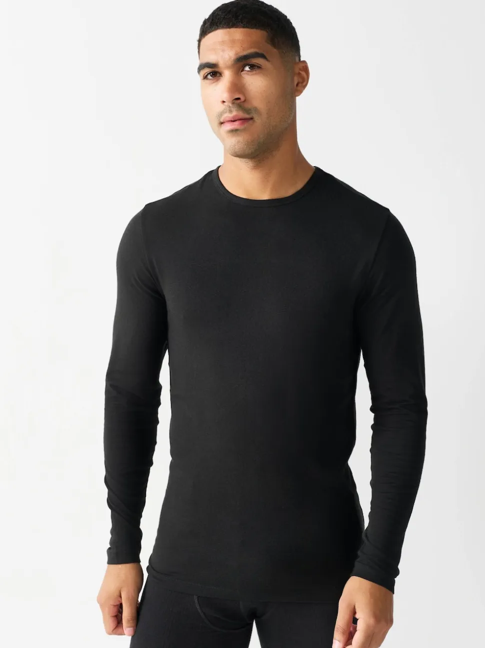 Black Lightweight Thermogen Long Sleeve T-Shirts 2 Pack