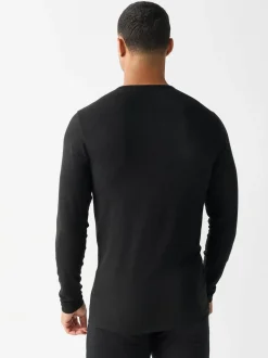 Black Lightweight Thermogen Long Sleeve T-Shirts 2 Pack