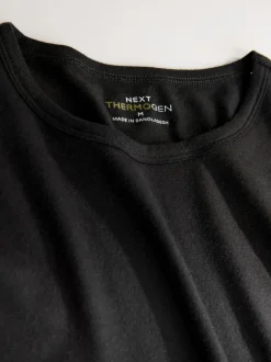 Black Lightweight Thermogen Long Sleeve T-Shirts 2 Pack