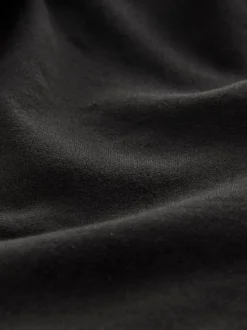 Black Lightweight Zip Up Hoodie