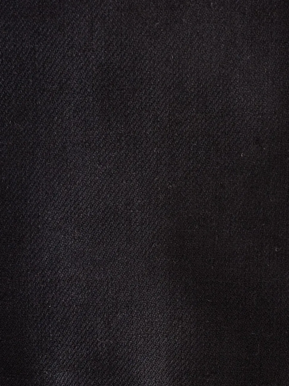 Black Linen Suit Waistcoat