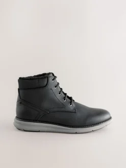 Black Low Casual Boots
