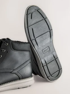Black Low Casual Boots