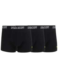 Black Lyle & Scott Underwear Trunks 3 Pack