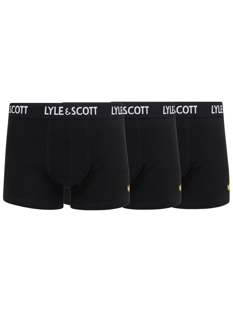 Black Lyle & Scott Underwear Trunks 3 Pack