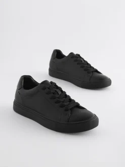 Black Minimal Trainers