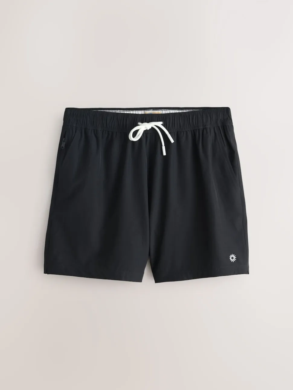 Black Motion-Flex 5 Inch Swim Shorts