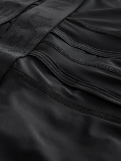 Black Motionflex 5 Pack A-Front Cotton Rich Boxers