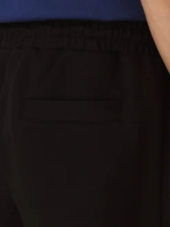Black N. Premium Soft Touch Scuba Slim Fit Open Joggers