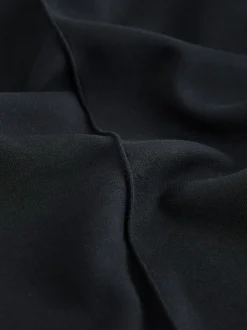 Black N. Premium Soft Touch Scuba Slim Fit Open Joggers