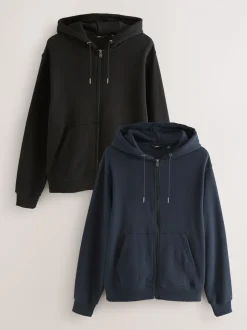 Black/ Navy 2 pack Hoodie