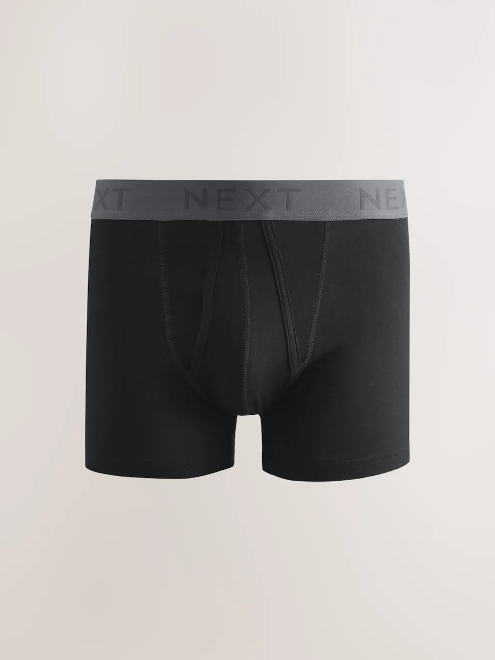 Black Neutral Waistband A-Front Boxers 10 Pack