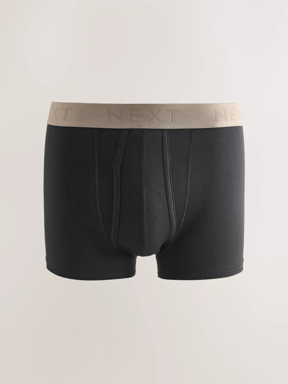 Black Neutral Waistbands A-Front Boxers 10 Pack