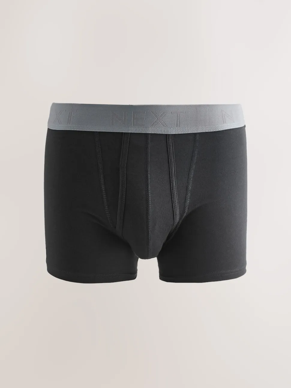 Black Neutral Waistbands A-Front Boxers 10 Pack