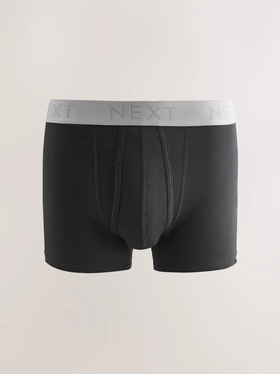 Black Neutral Waistbands A-Front Boxers 10 Pack
