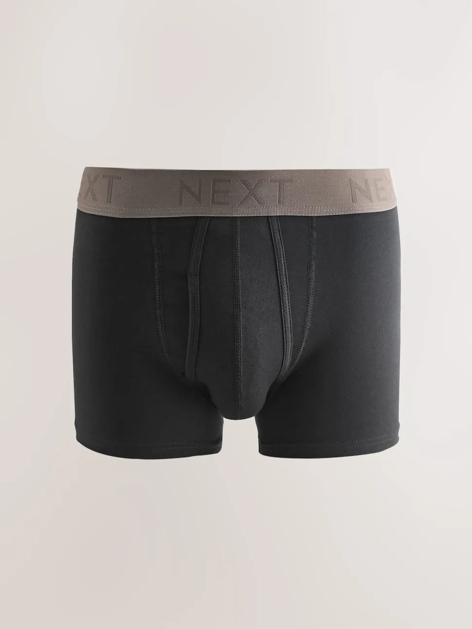 Black Neutral Waistbands A-Front Boxers 10 Pack