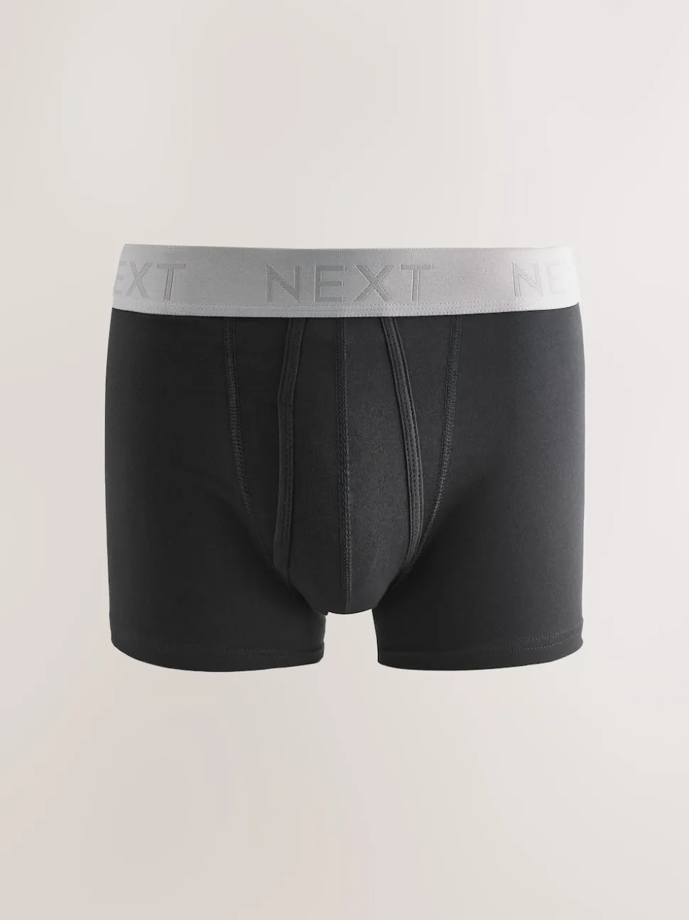 Black Neutral Waistbands A-Front Boxers 10 Pack