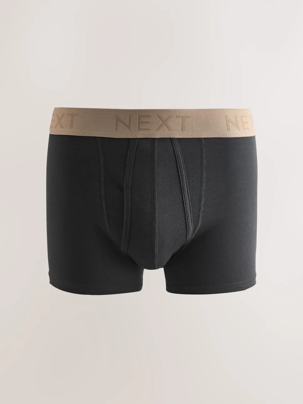 Black Neutral Waistbands A-Front Boxers 10 Pack