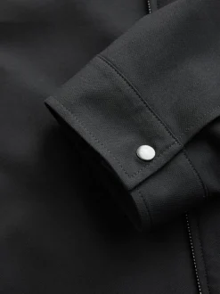 Black N.Premium Motionflex Smart Funnel Jacket with Stretch