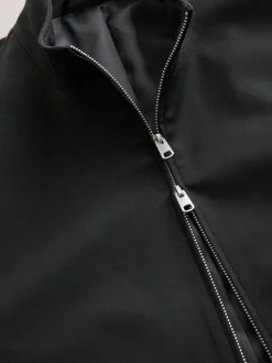 Black N.Premium Motionflex Smart Funnel Jacket with Stretch