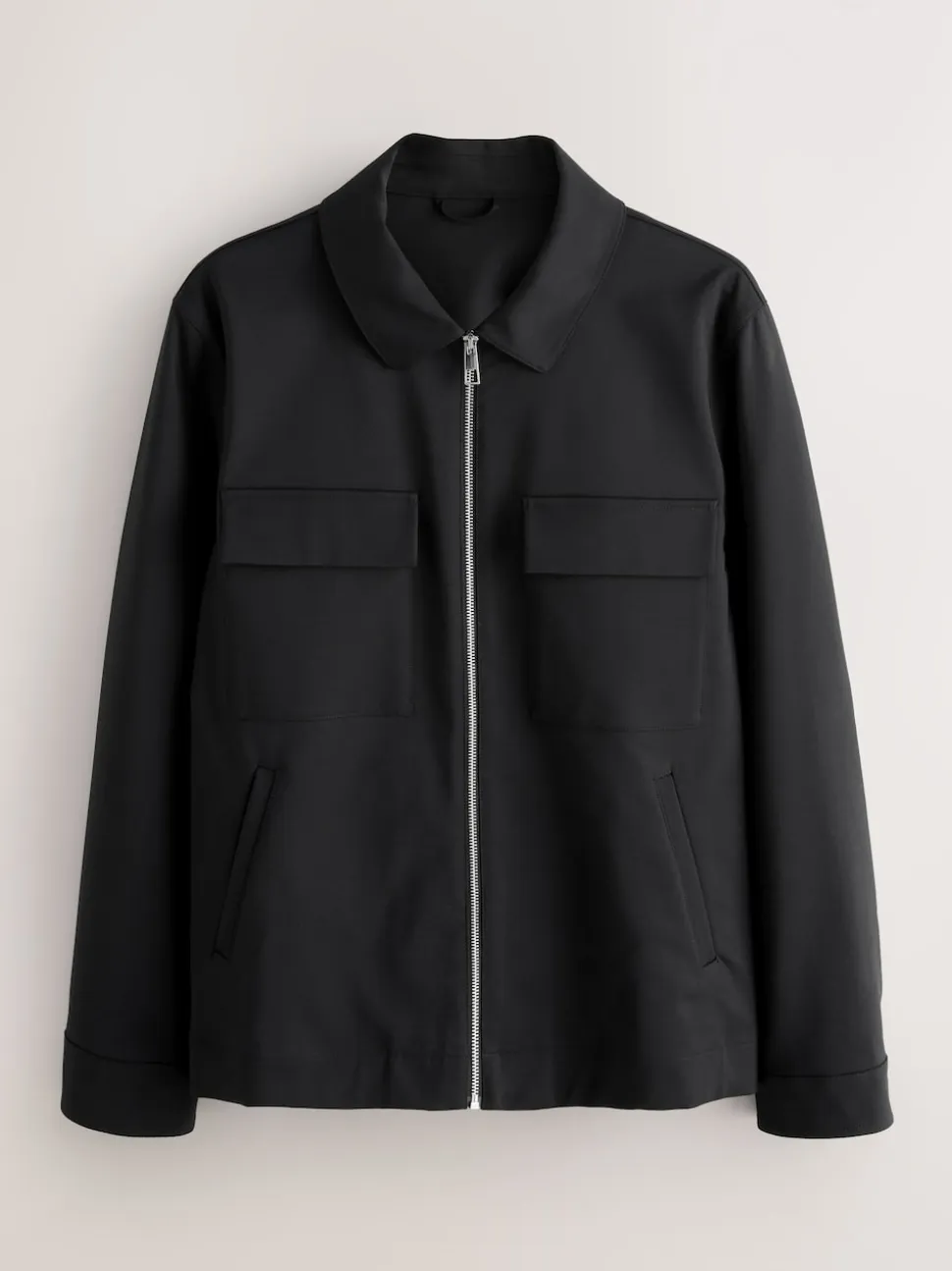 Black N.Premium Smart Technical Jacket With Stretch