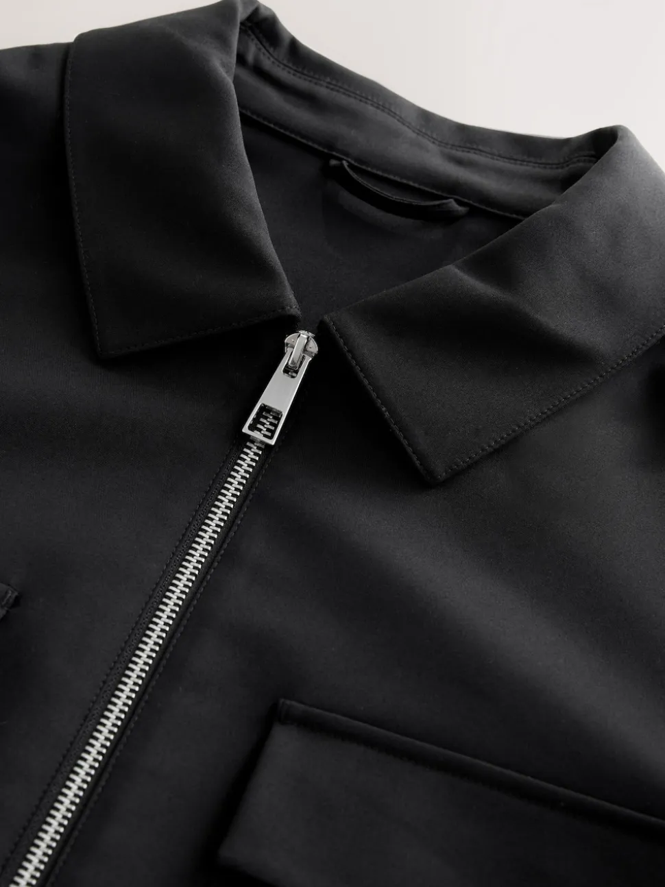 Black N.Premium Smart Technical Jacket With Stretch