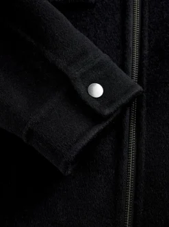 Black N.Premium Wool Rich Soft Touch Jacket