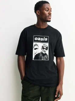 Black Oasis Graphic Band T-Shirt