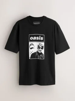 Black Oasis Graphic Band T-Shirt