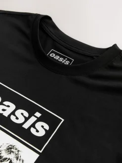 Black Oasis Graphic Band T-Shirt