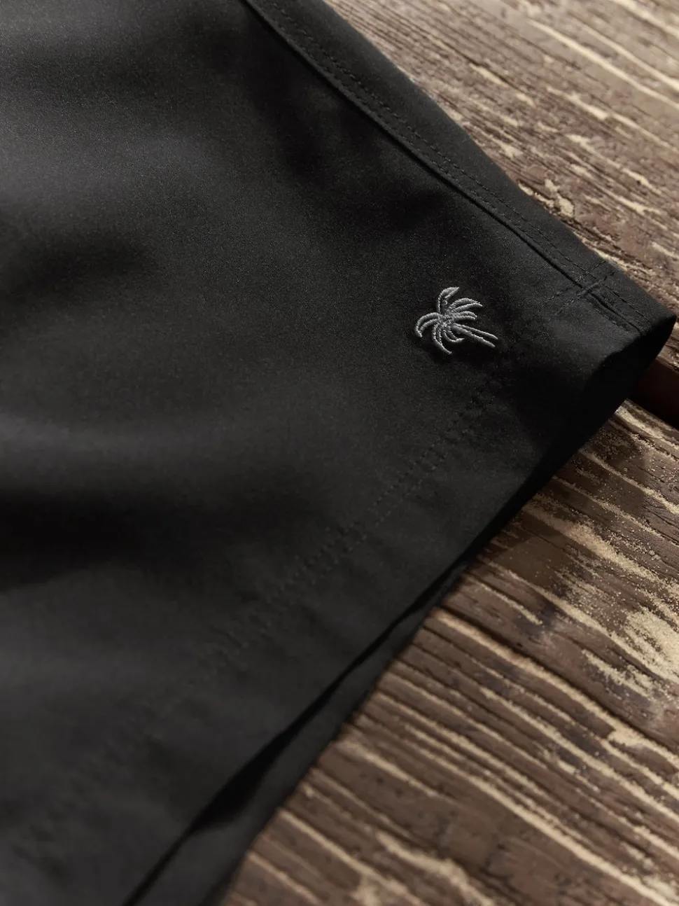 Black Palm Logo Essential Swim Shorts